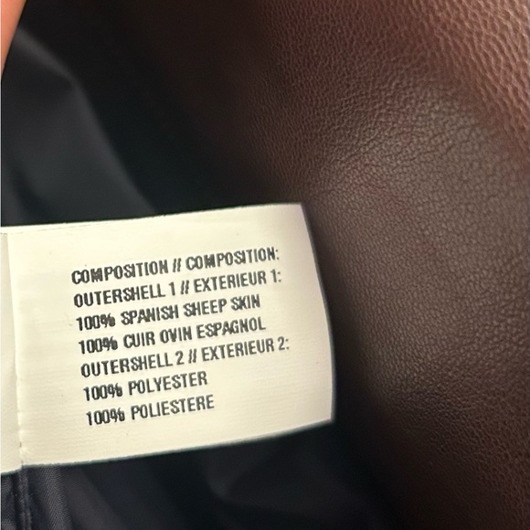 Lottuse bomber jacket, 100% Spanish sheep skin - Picture 2 of 2